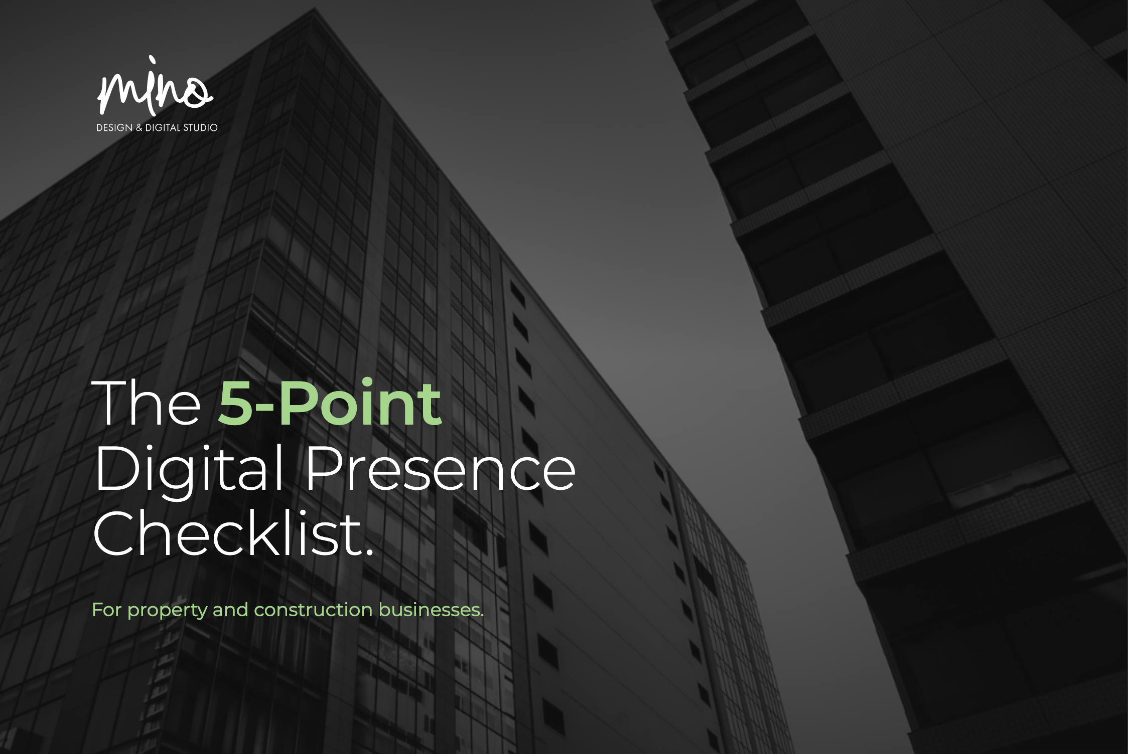 The Five-Point Digital Presence Checklist for property and construction businesses